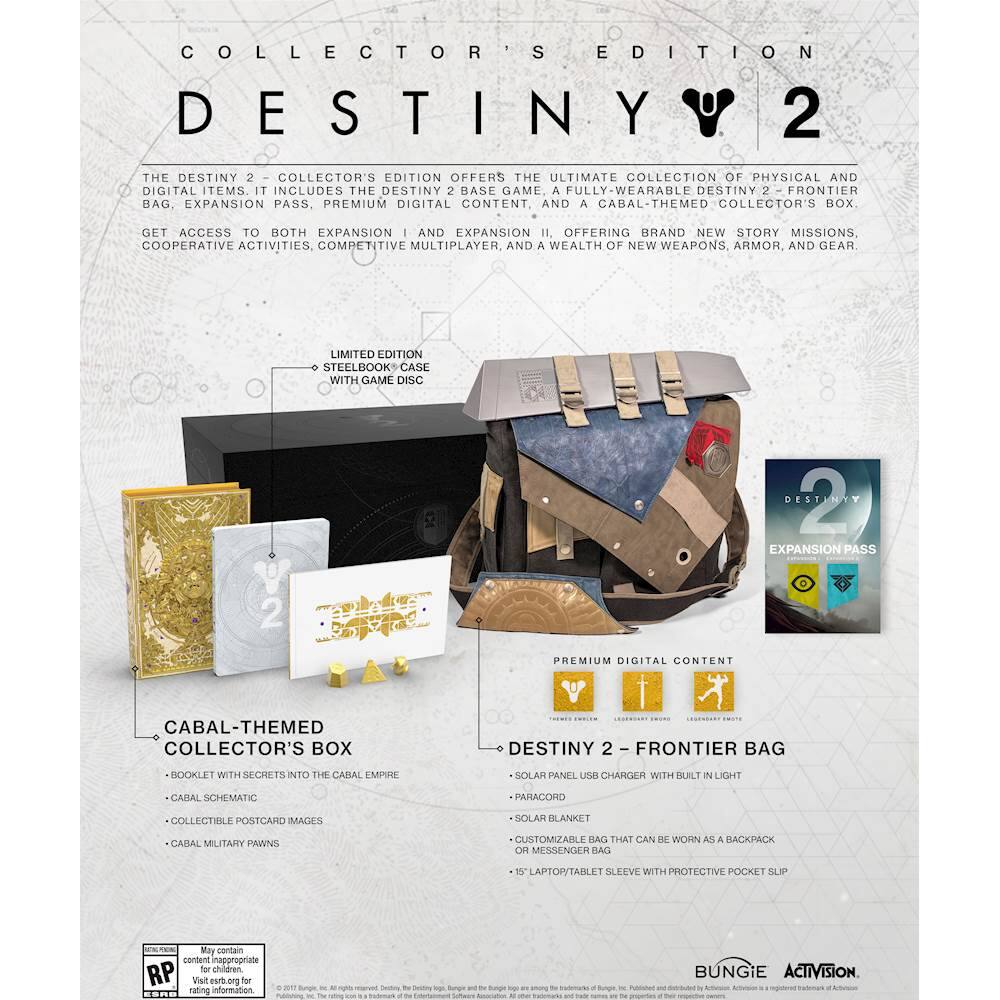 Best Buy Destiny 2 Collectors Edition Windows 88102