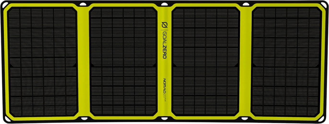 Goal Zero - Nomad 28 Plus Solar Panel - Black - Larger Front