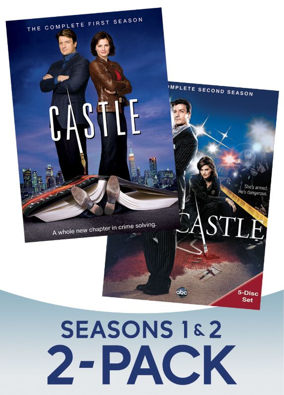  Castle: Seasons 1 and 2 [8 Discs] [DVD]