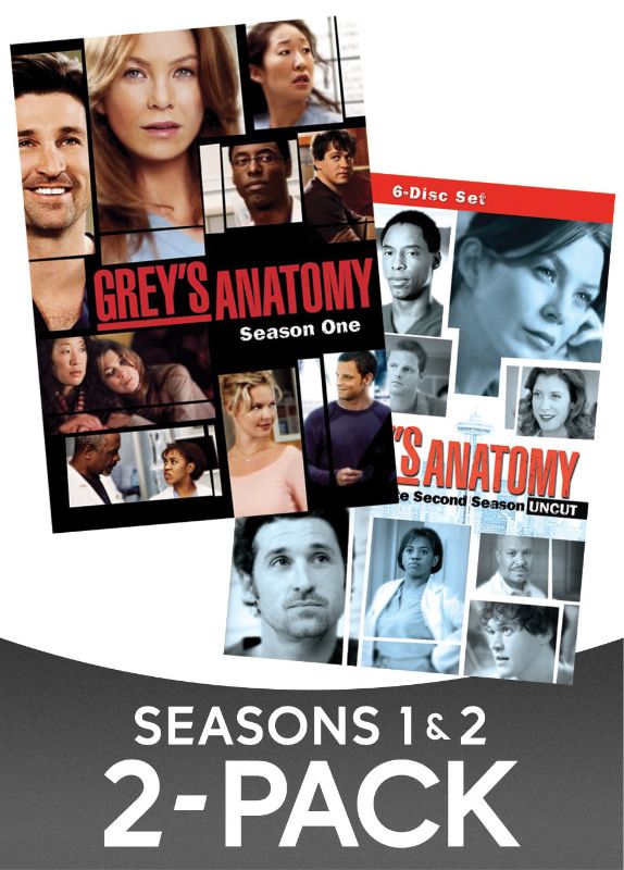  Grey's Anatomy: Seasons 1 and 2 [8 Discs] [DVD]
