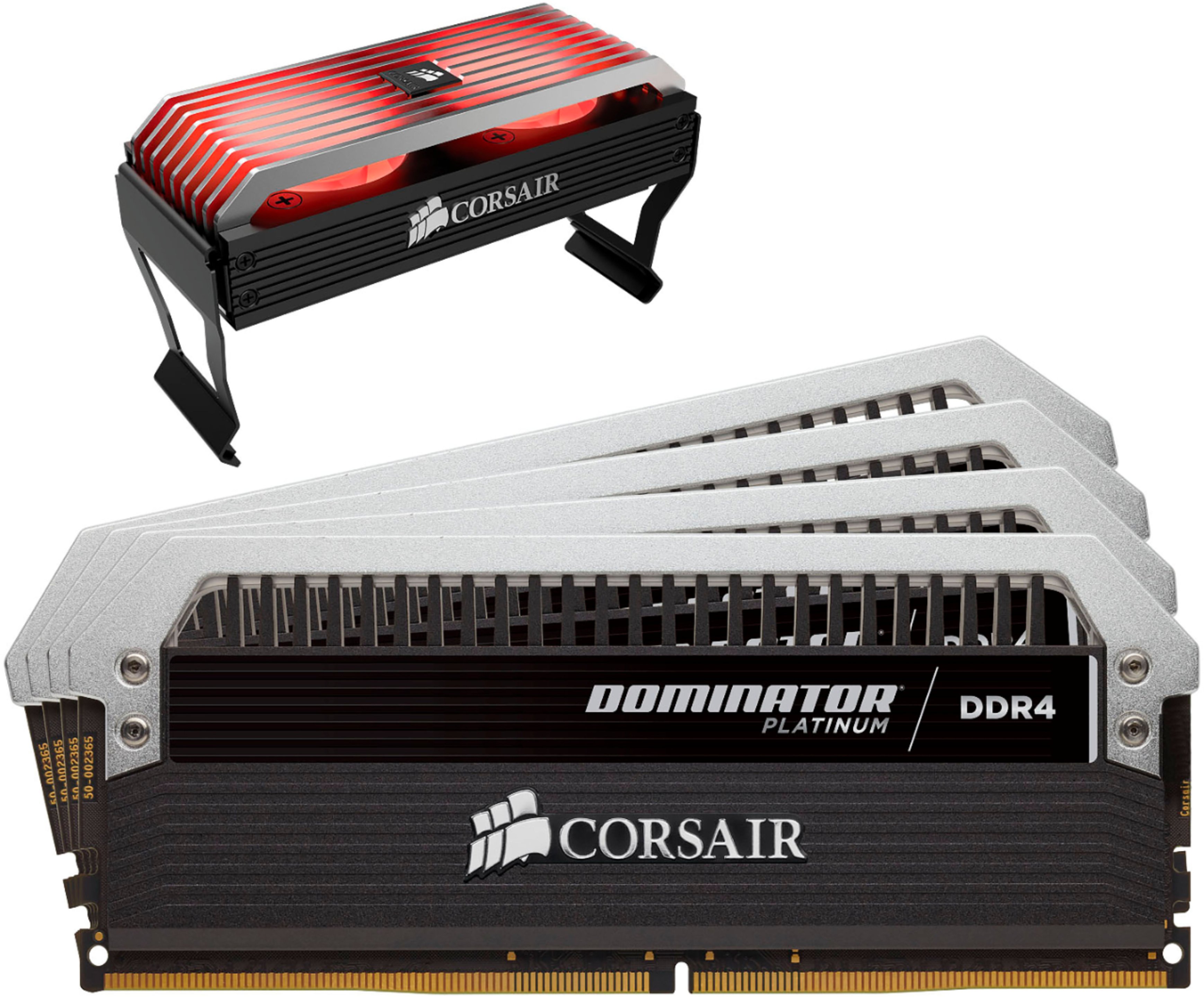 CORSAIR DOMINATOR PLATINUM 16GB 8GB) Desktop Memory with DHX cooling Black/gray CMD16GX4M2B3200C16 - Best Buy