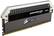 Front. CORSAIR - DOMINATOR PLATINUM 32GB (2PK 16GB) 3.0GHz DDR4 Desktop Memory with DHX cooling - Black/silver.