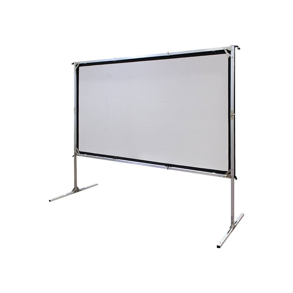 Best Buy Elite Screens Yard Master 2 Series 120" Projector Screen Black trim/silver frame