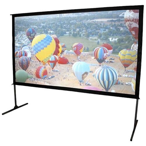 Alt View 16. Elite Screens - Yard Master 2 Series 135" Outdoor Projector Screen - Black.