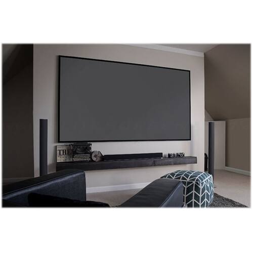 Alt View 12. Elite Screens - Aeon CineGrey 3D Series 150" Projector Screen - Black.