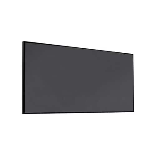 Left View: Elite Screens - Aeon CineGrey 3D Series 150" Projector Screen - Black