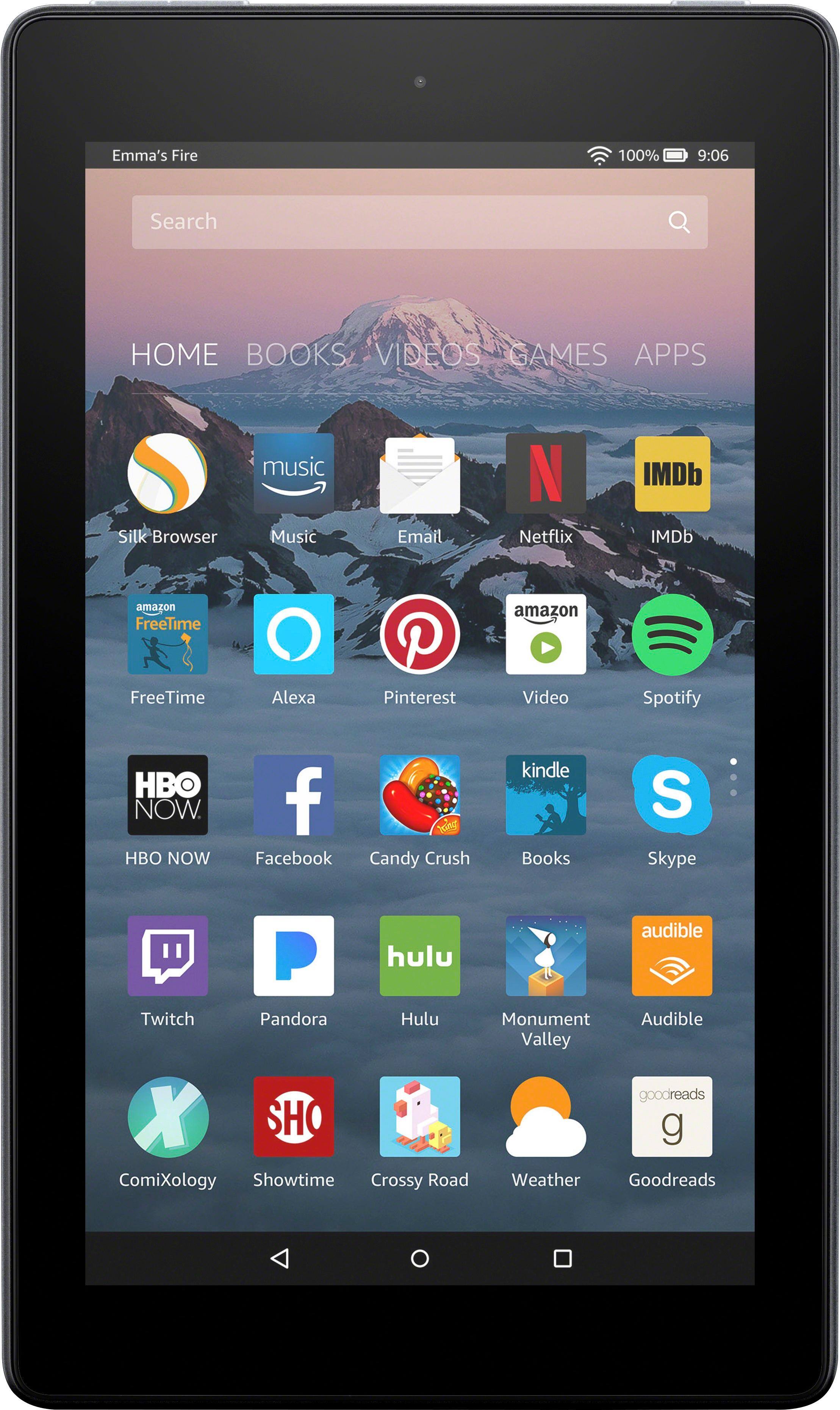 Alt View 11. Amazon - Fire - 7" - Tablet - 8GB 7th Generation, 2017 Release - Black.