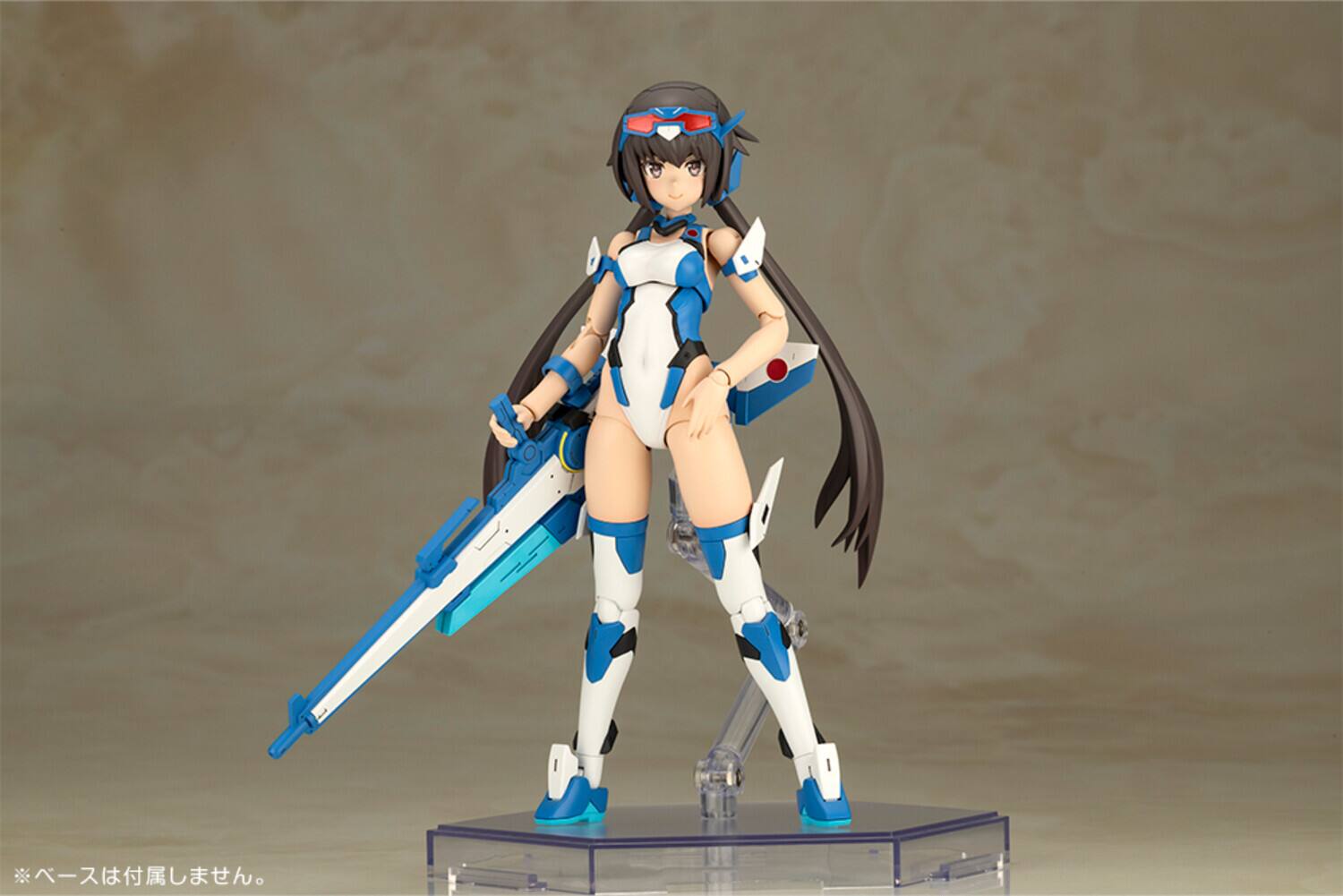 Alt View 3. PopMarket - Kotobukiya - Frame Arms Girl - Swimsuit Blue Impulse Color Version Model Kit   - COLLECTIBLES - Multicolor.