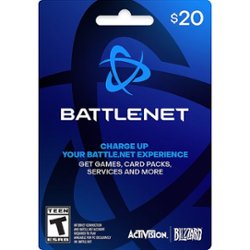 Blizzard Entertainment - Balance $20 Gift Card - Front_Zoom