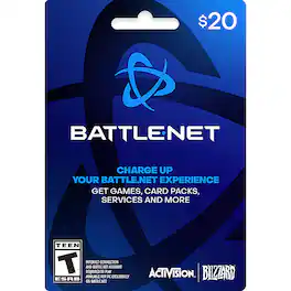 Blizzard Entertainment - Balance $20 Gift Card