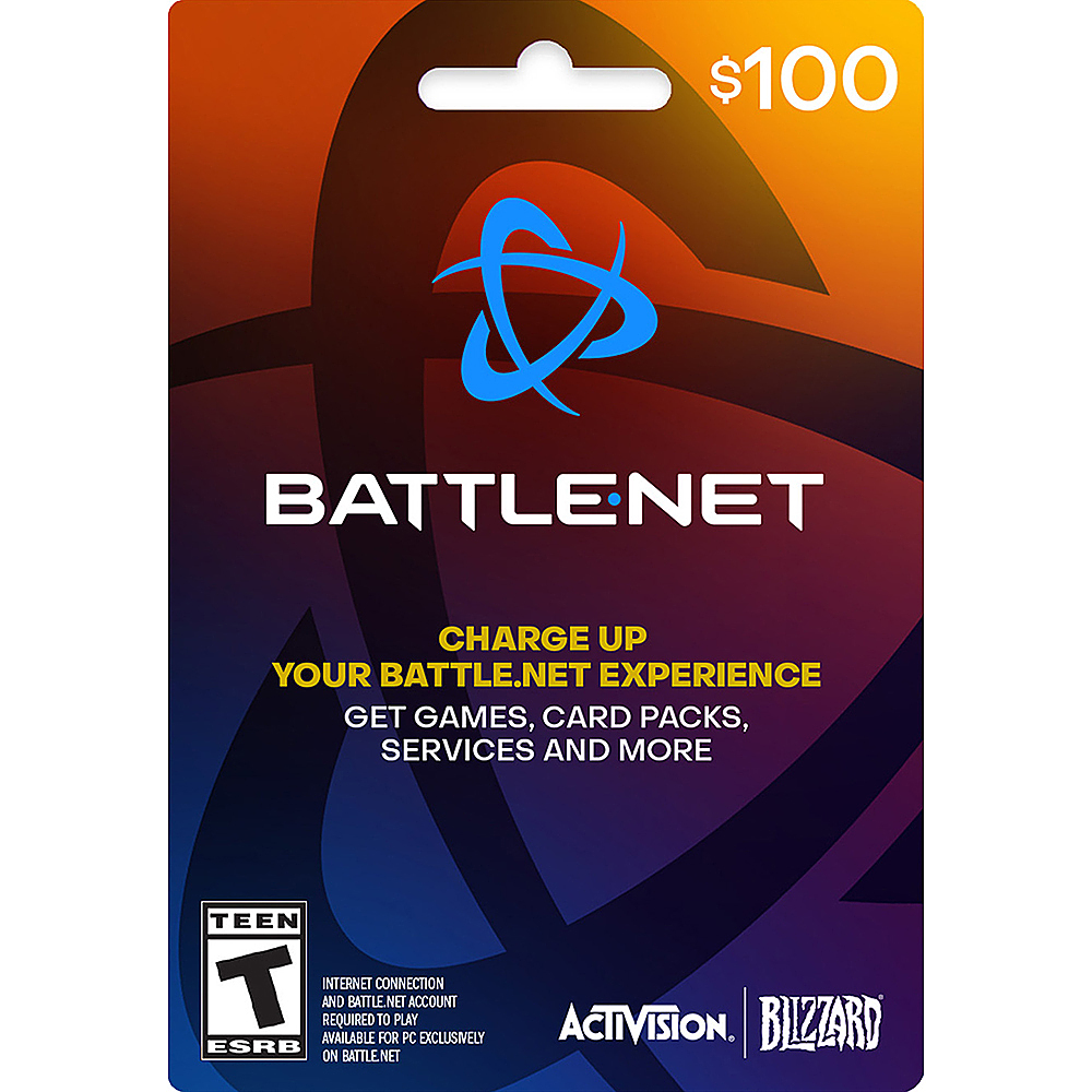 Blizzard Entertainment Balance $100 Gift Card BLIZZARD BALANCE