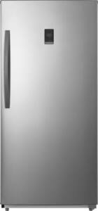 Insignia™ - 13.8 Cu. Ft. Frost-Free Upright Convertible Freezer/Refrigerator - Stainless steel - Front_Standard