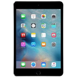 Certified Refurbished - Apple iPad Mini (4th Generation) (2015) - 64GB - Space gray - Space Gray - Front_Zoom
