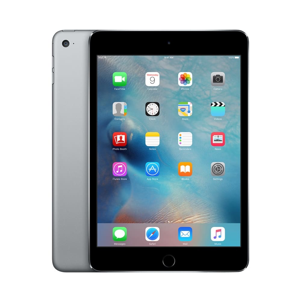 Alt View 11. Apple - Certified Refurbished iPad Mini (4th Generation) (2015) - 64GB - Space Gray.