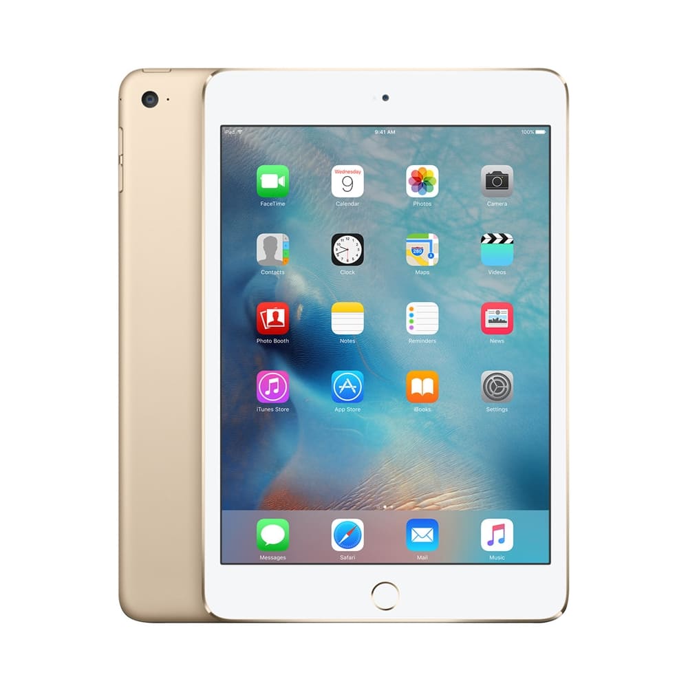 Alt View 12. Apple - Certified Refurbished iPad Mini (4th Generation) (2015) - 128GB - Gold.
