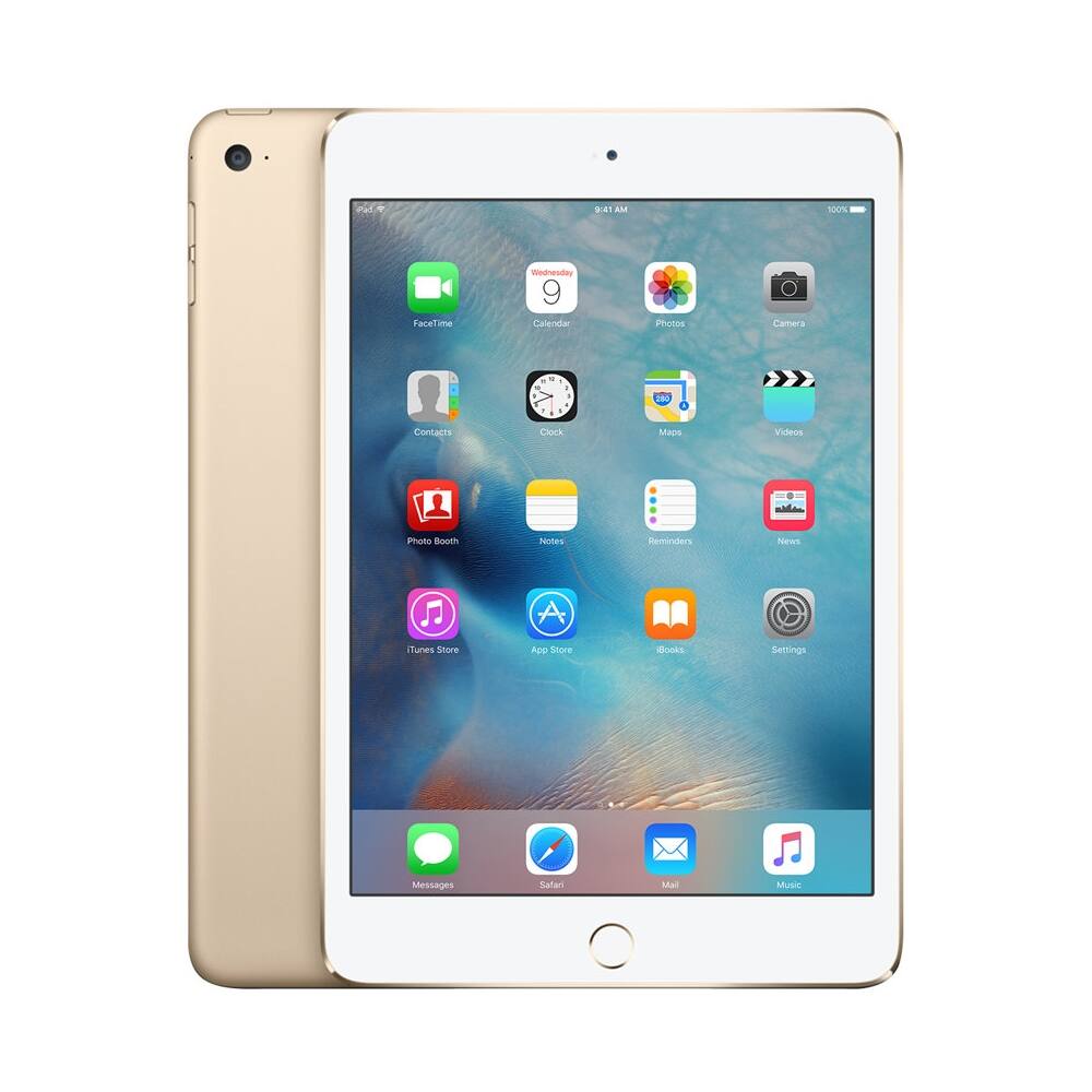 Alt View 12. Apple - Certified Refurbished iPad Mini (4th Generation) (2015) - 128GB - Gold.