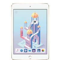 Certified Refurbished - Apple iPad Mini (4th Generation) (2015) - 128GB - Gold - Front_Zoom