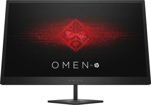 HP - OMEN by HP 25 24.5" LED FHD Monitor - Black - Larger Front