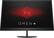 Front. HP - OMEN by HP 24.5" LED FHD Monitor - Black.