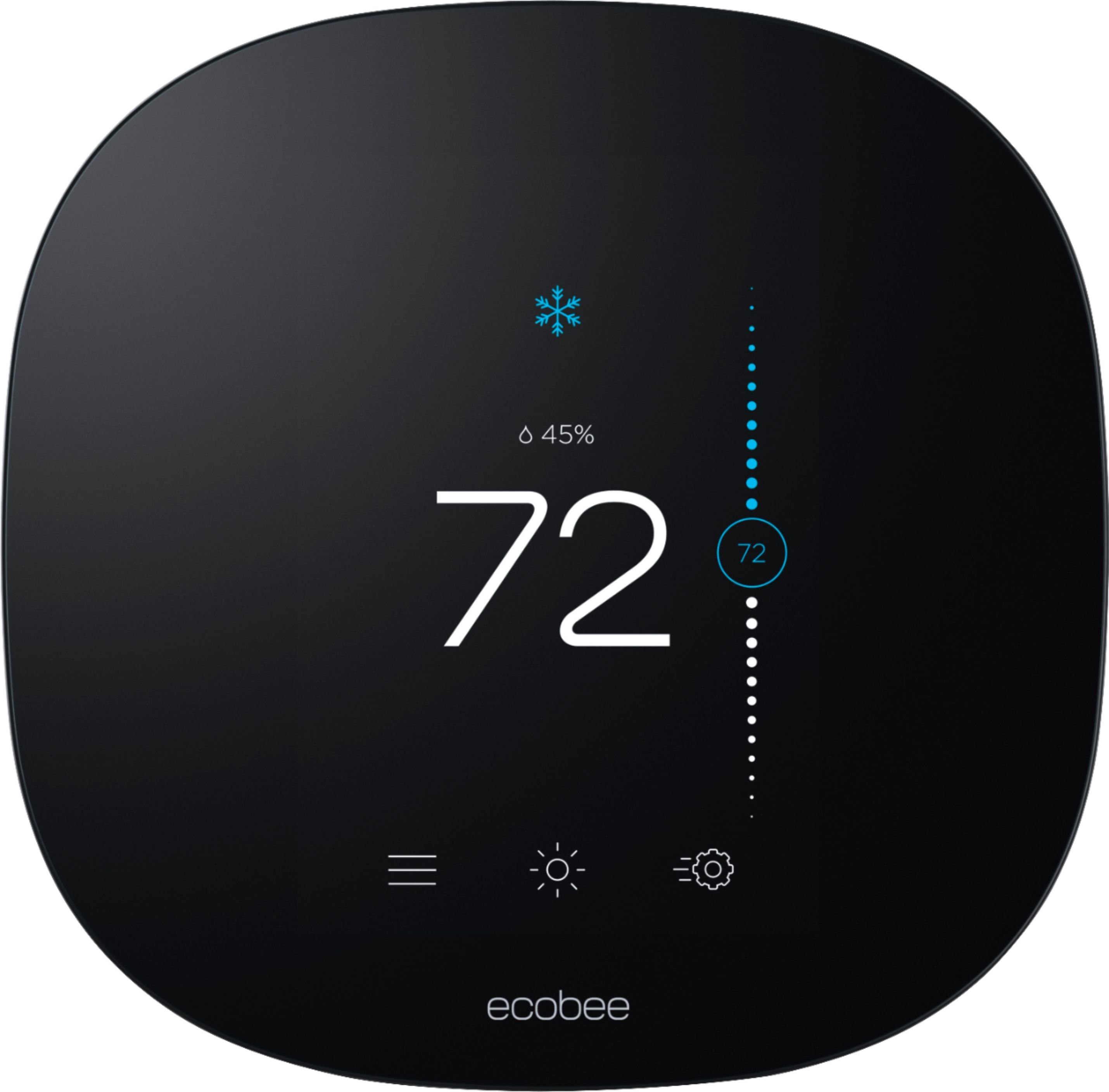 Customer Reviews Ecobee Lite Smart Thermostat Black EB STATE LT Best Buy
