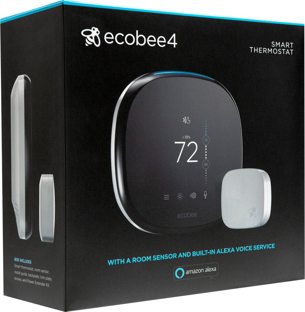 Alexa Enabled ecobee4 Smart Thermostat with Voice BRAND NEW & SEALED 