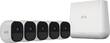 Arlo - Pro Indoor/Outdoor HD Wire-Free Security Camera System (5-Pack) - White - Larger Front