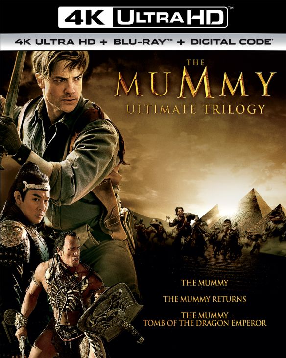  The Mummy Ultimate Trilogy [4K Ultra HD Blu-ray]