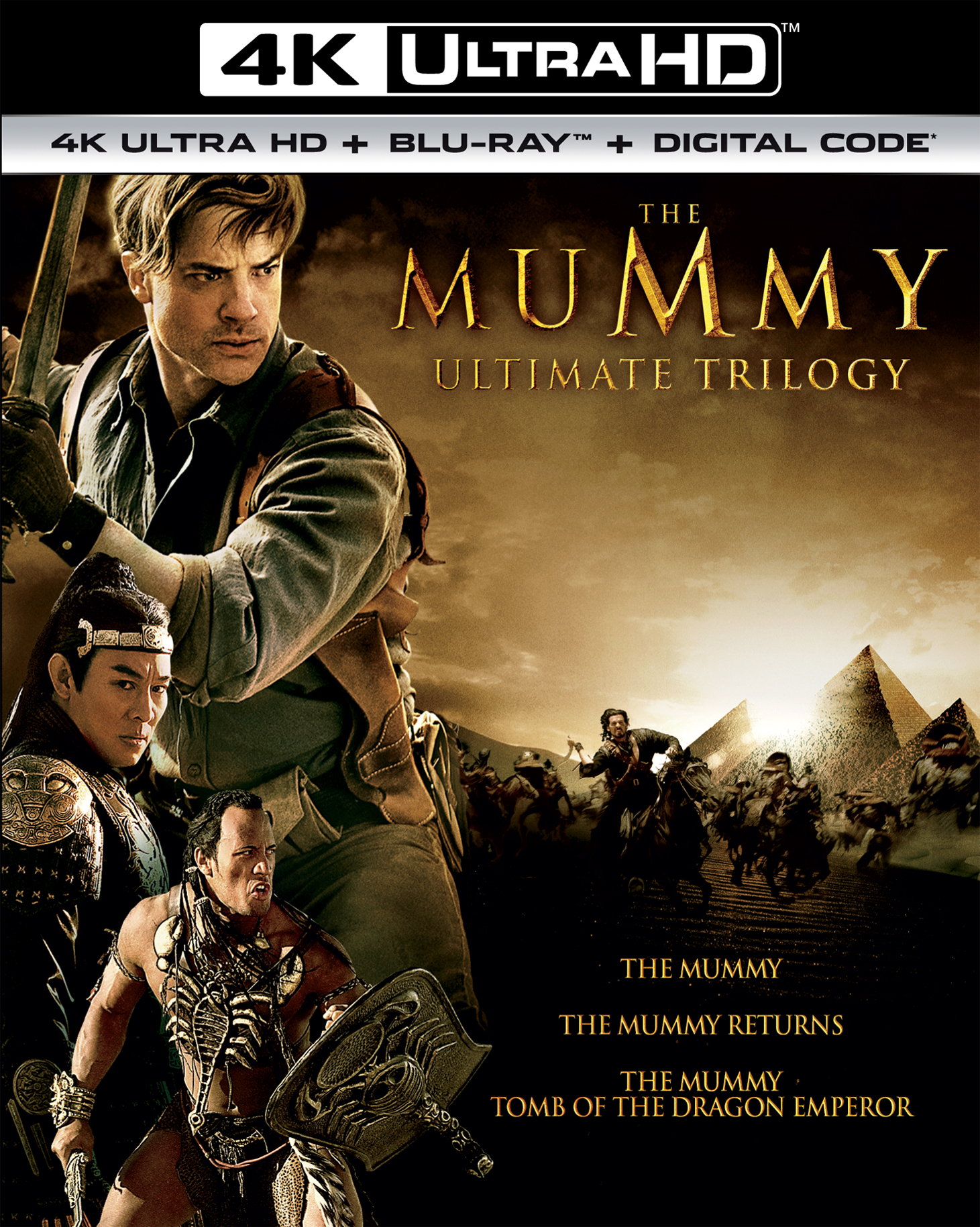 Best Buy The Mummy Ultimate Trilogy K Ultra Hd Blu Ray