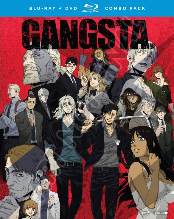  Gangsta.: The Complete Series [Blu-ray/DVD] [4 Discs]