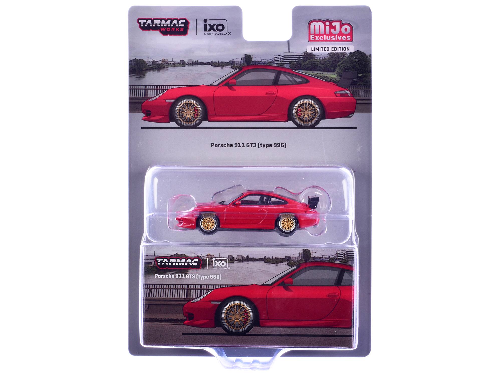 TARMAC WORKS iXO ODI.ZAN. & MiJo Exclusives LIMITED EDITION Porsche 911 GT3 [type 996]