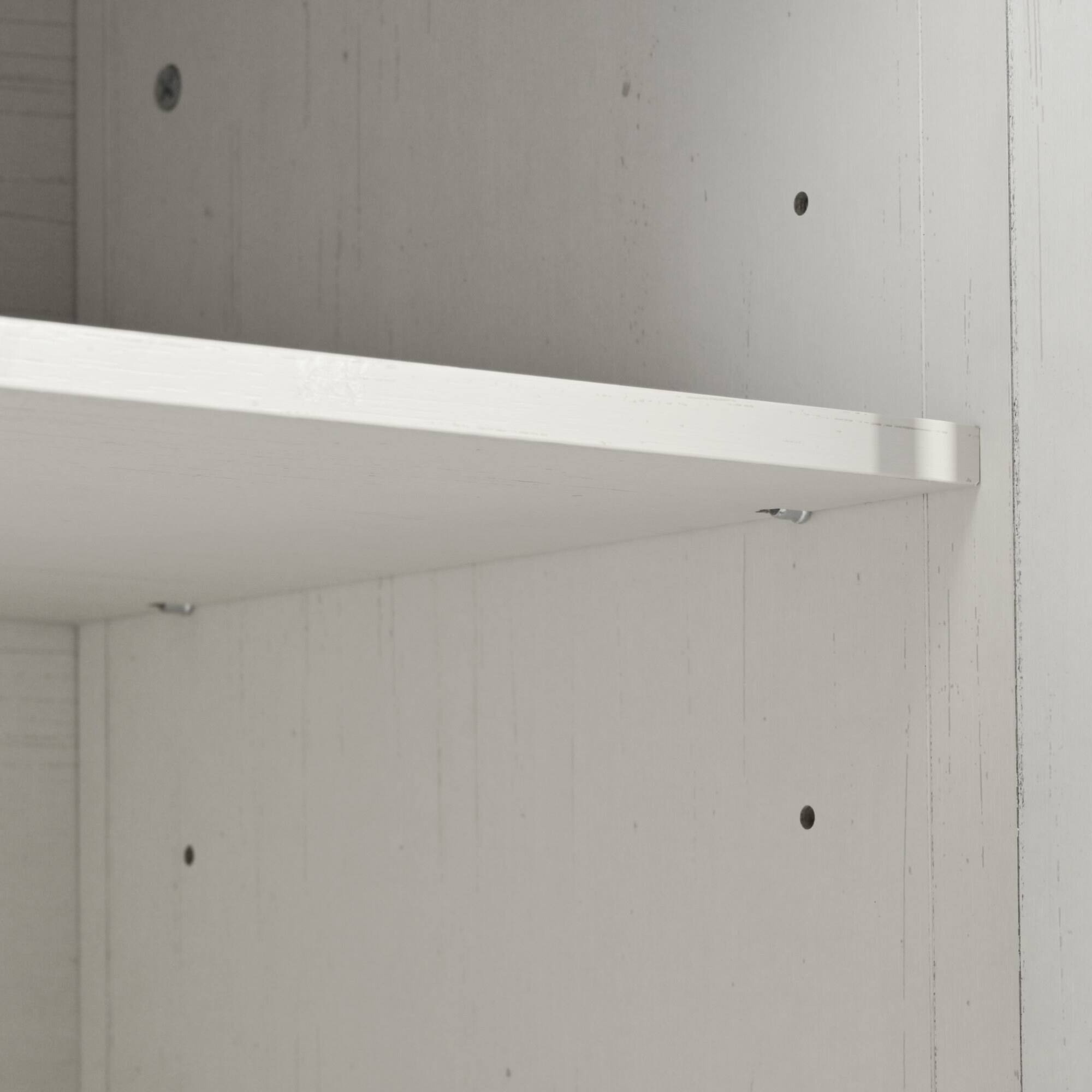 Alt View 10. ELEMENT ACE - Farmhouse Kitchen Island with Drop Leaf, Power Outlet, Storage Cart and Wheels - White.