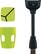 Left. Zepp - Tennis Swing Analyzer - Green.