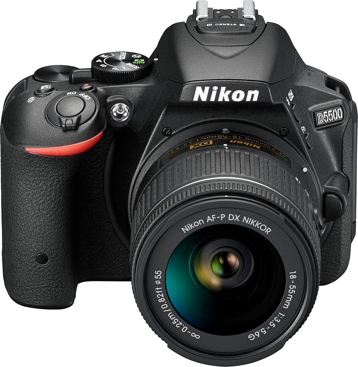 Best Buy: Nikon D5500 DSLR Camera with 18-55mm and 70-300mm Lenses