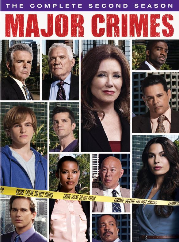 Major Crimes The Complete Second Season 4 Discs Dvd Best Buy