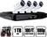 Angle. Night Owl - 8-Channel, 4-Camera Indoor/Outdoor Wired 1080p 1TB DVR Surveillance System - Black/white.
