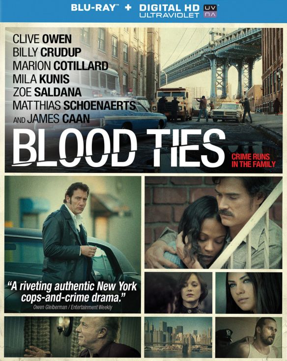  Blood Ties [Includes Digital Copy] [Blu-ray] [2013]