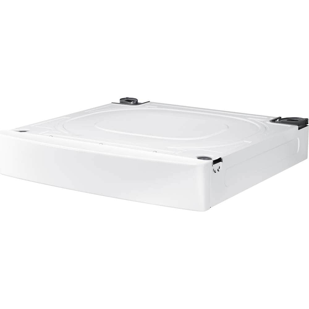 Left. Samsung - 27" Laundry Pedestal for Samsung FlexWash/FlexDry Laundry System - White.