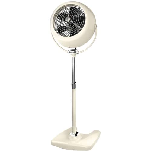 Vornado - VFAN Pedestal Fan - Vintage white - Larger Front