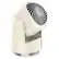 Front. Vornado - Flippi V10 Oscillating Compact Air Circulator Fan - Vintage White.