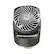 Front. Vornado - Flippi V10 Personal Fan - Graphite gray.