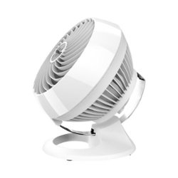 Vornado - 460 Small Whole Room Air Circulator Fan - White - Front_Zoom