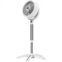 Vornado - 683DC Energy Smart Air Circulator Pedestal Fan - White - Front_Zoom