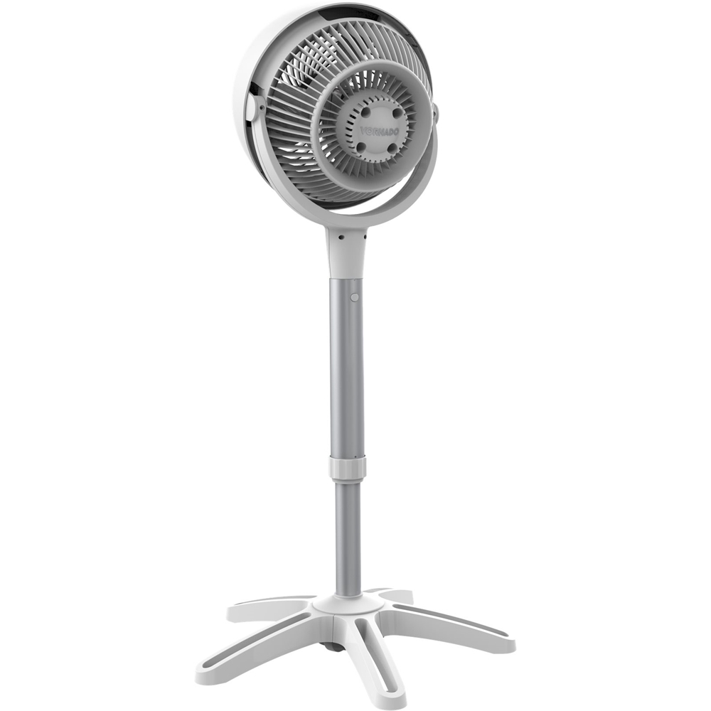 Alt View 11. Vornado - 683DC Energy Smart Air Circulator Pedestal Fan - White.