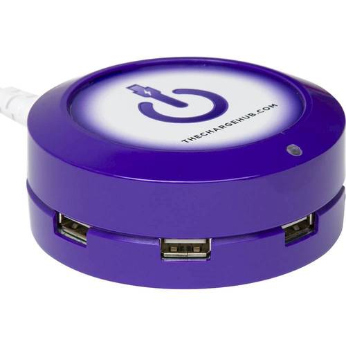 ChargeHub - X5 USB Charger - Purple
