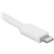 Alt View Zoom 11. CableLinx - 0.3' USB Charge and Sync Cable Value Pack - White.