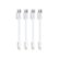 Front Zoom. CableLinx - 3.5" Lightning to USB Charge and Sync Cable Value Pack - White.