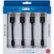 Alt View Zoom 12. CableLinx - 3.5" Micro to USB Charge Cable Value Pack - Black.
