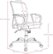 Alt View Zoom 15. CorLiving - Workspace 5-Pointed Star Fabric and Mesh Office Chair - Black/Blue/Chrome.