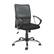 Alt View 12. CorLiving - Workspace 5-Pointed Star Fabric and Mesh Office Chair - Black/chrome.