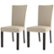 Alt View Zoom 11. CorLiving - Bistro Home Fabric Chairs (Set of 2) - Woven cream.